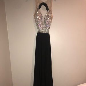 Black prom dress